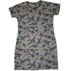 Camo Columbia T-Shirt Dress - Stylish & Comfortable